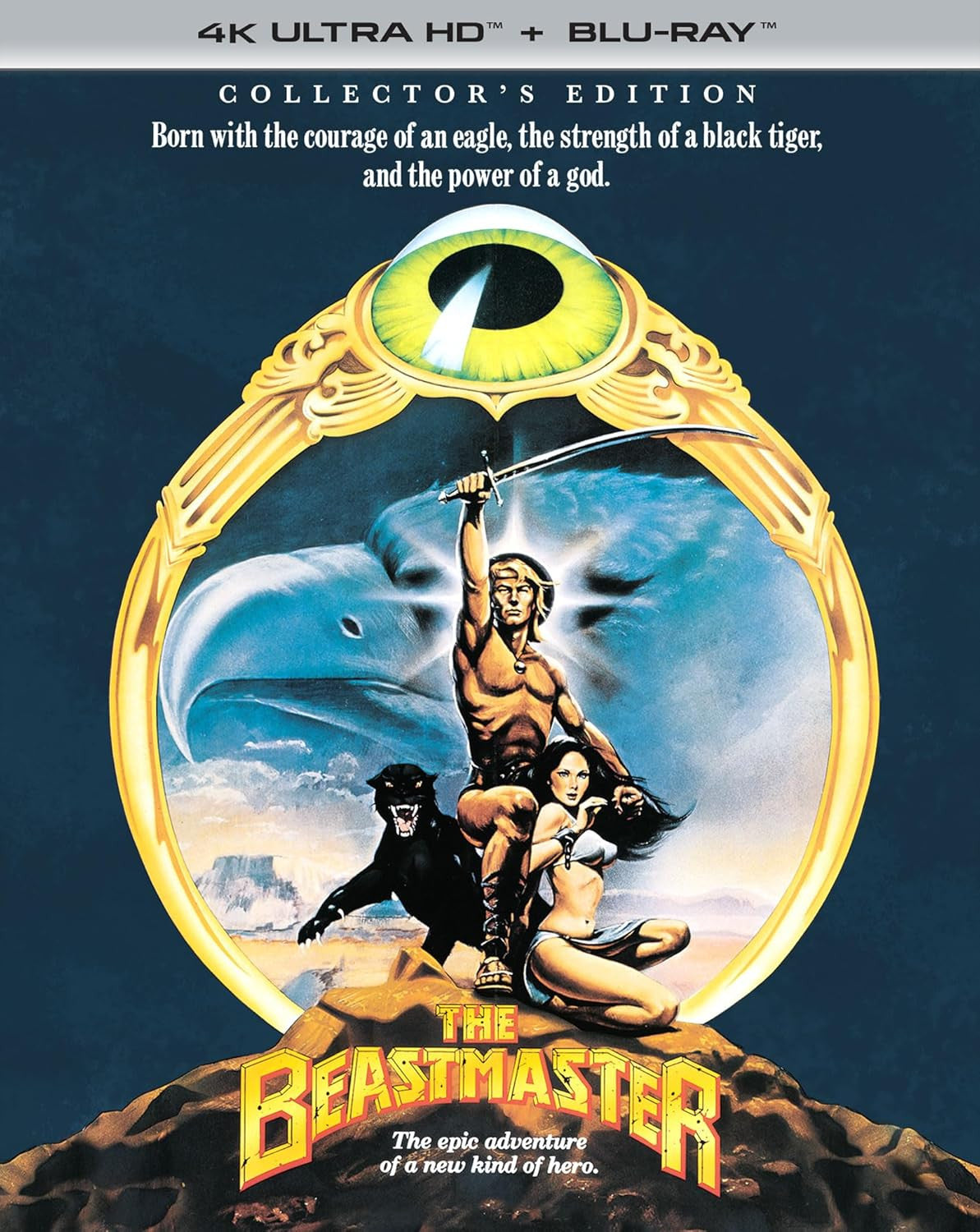 Front cover of The Beastmaster Collector's Edition [4K Ultra HD + Blu-ray]
