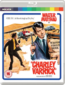 Front cover of Charley Varrick (UK Import) [Region B Blu-ray]