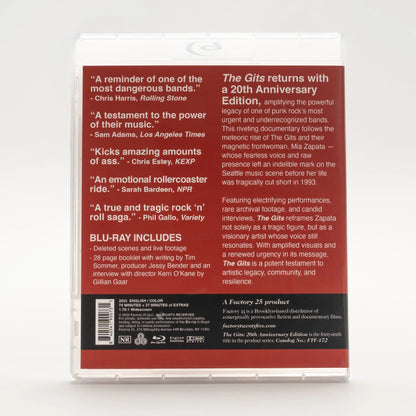 Back case of The Gits Limited Edition [Blu-ray]