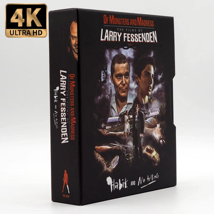Side of hard slipcase of Films of Larry Fessenden: Volume 1 – Habit & No Telling [4K Ultra HD + Blu-ray]