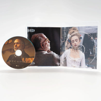 Open case of Megadoc [Blu-ray]