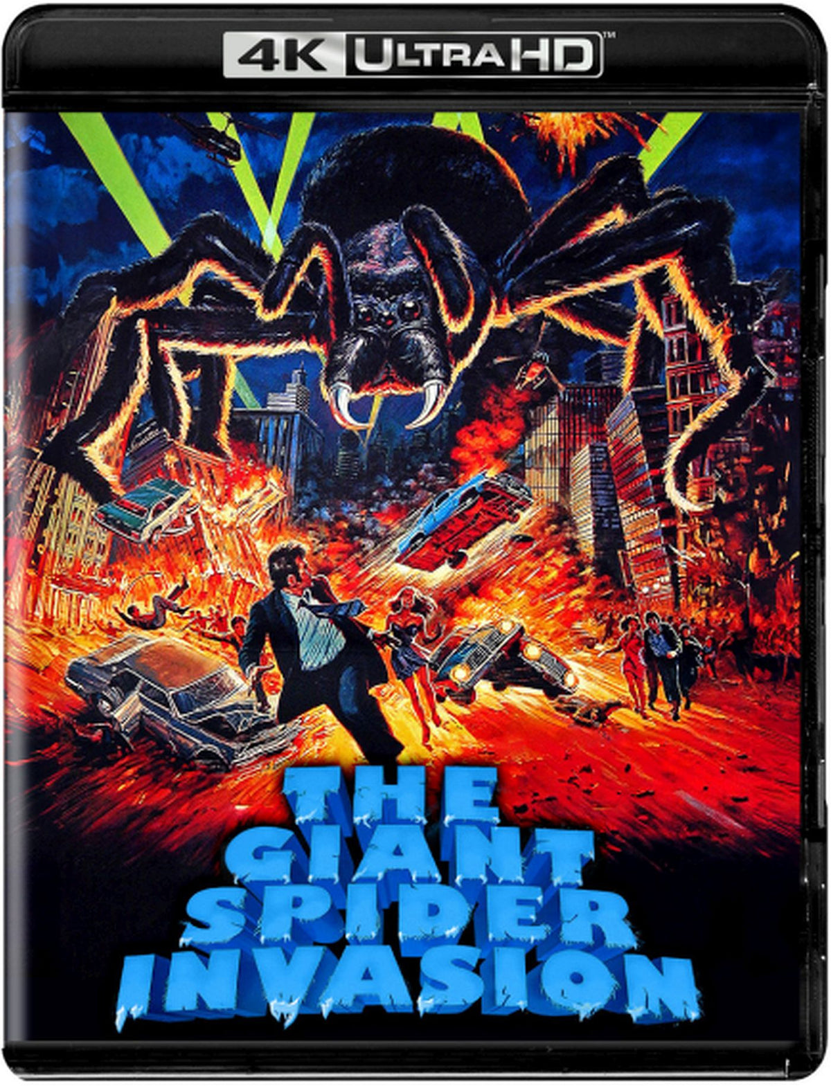 Front cover of The Giant Spider Invasion [4K Ultra HD]