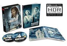 Box contents of Mantrap Limited Edition Collector's Ed. (UK Import) [4K Ultra HD + Region B Blu-ray]