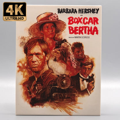 Front slipcover of Boxcar Bertha [4K Ultra HD + Blu-ray]