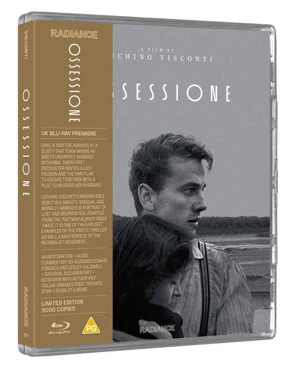 Front cover of Ossessione Limited Edition (UK Import) [Region B Blu-ray]