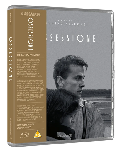 Front cover of Ossessione Limited Edition (UK Import) [Region B Blu-ray]