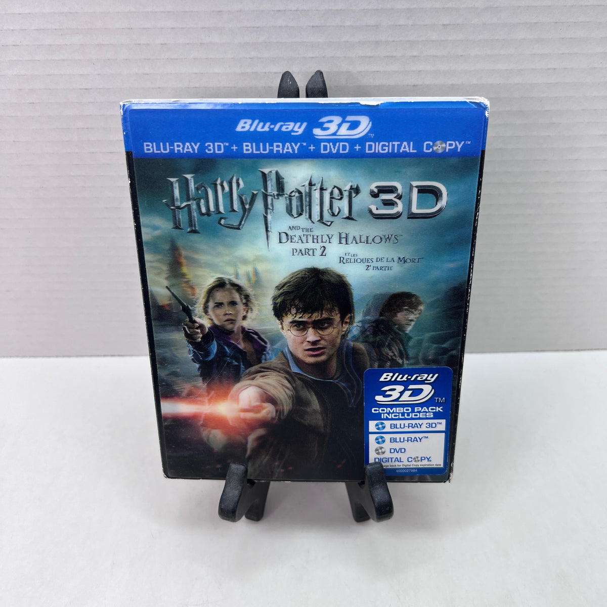Front cover of Pre-Owned | Harry Potter and the Deathly Hallows: Part 2 [3D Blu-ray + Blu-ray]