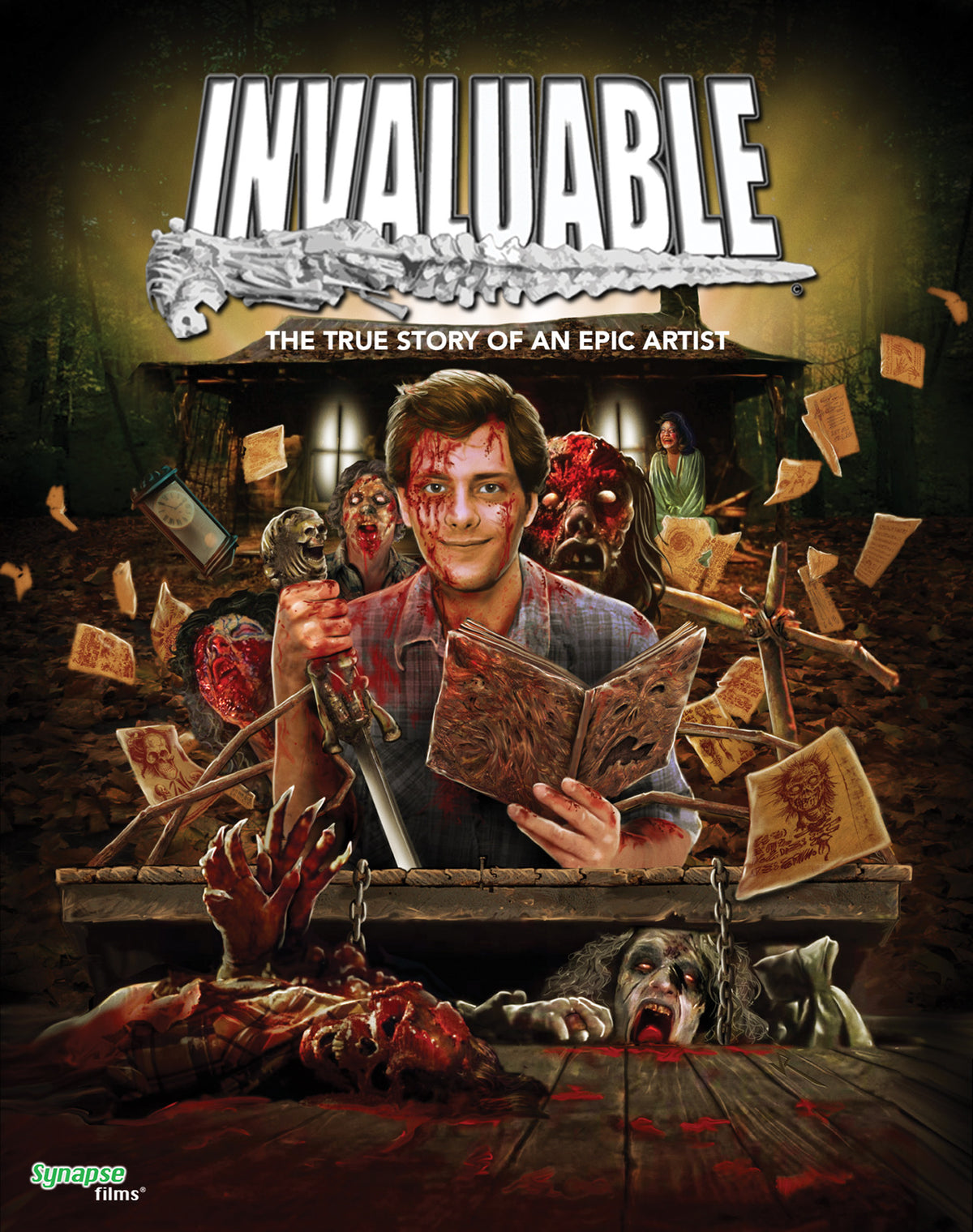 Front cover of Invaluable: The True Story Of An Epic Artist [Blu-ray]