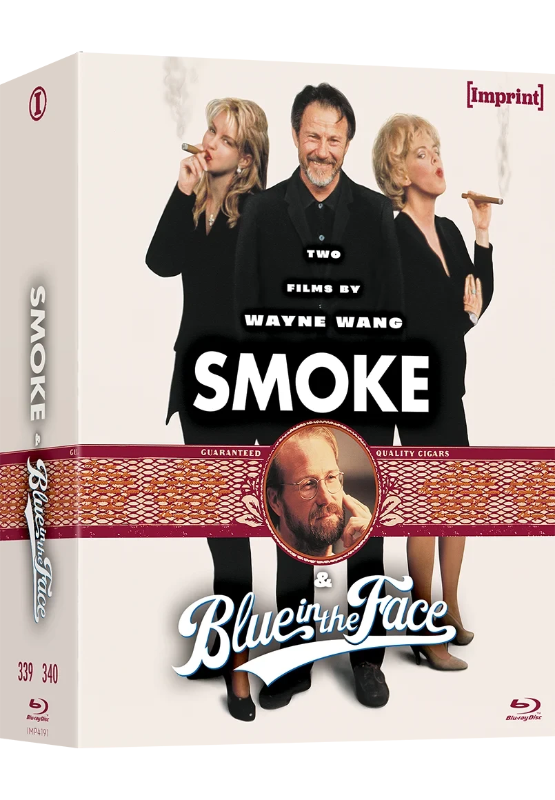 Front cover of Smoke / Blue In The Face (1995) Limited Edition Hardbox [Blu-ray] (Australian Import)
