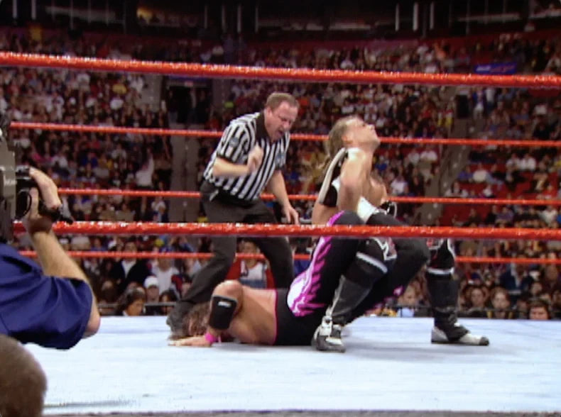 Still 7 from Hitman Hart: Wrestling with Shadows [Blu-ray]