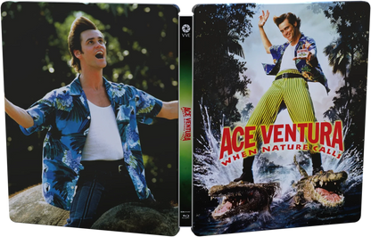 Steelbook covers of Ace Ventura: When Nature Calls Limited Edition Steelbook in Hardcase [4K Ultra HD + Blu-ray] (Australian Import)