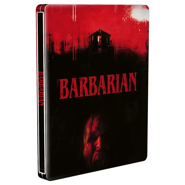 Front cover of Barbarian Limited Edition Steelbook (UK Import) [4K Ultra HD + Blu-ray]