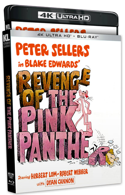 Front slipcover of Revenge of The Pink Panther [4K Ultra HD + Blu-ray]