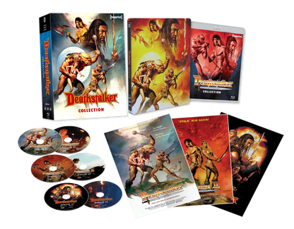 Box contents of Deathstalker Collection Steelbook [4K Ultra HD + Blu-ray]