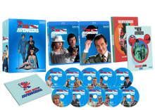 Box contents of The New Avengers: The Complete Series (1976 - 1977) 10-Disc Limited Edition Hardbox [Blu-ray] (Australian Import)