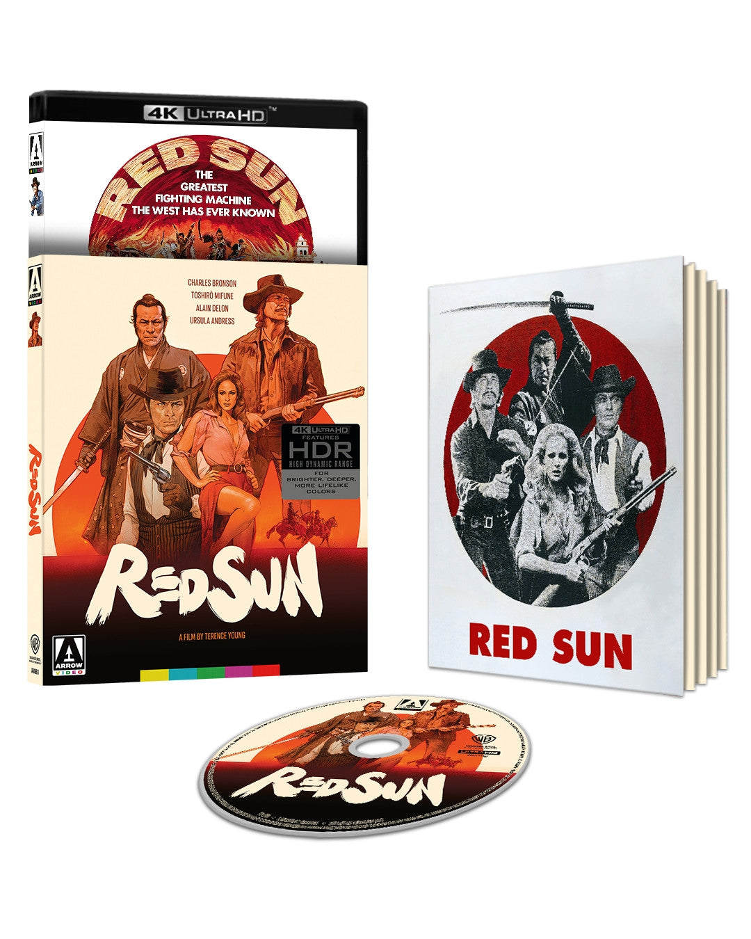 Box contents of Red Sun Limited Edition [4K Ultra HD]