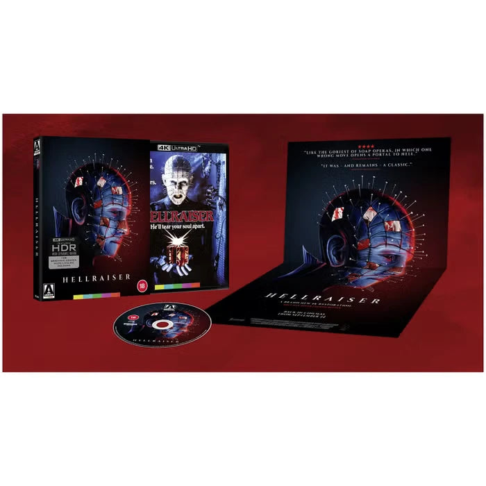 Box contents of Hellraiser Special Edition (UK Import) [4K Ultra HD]