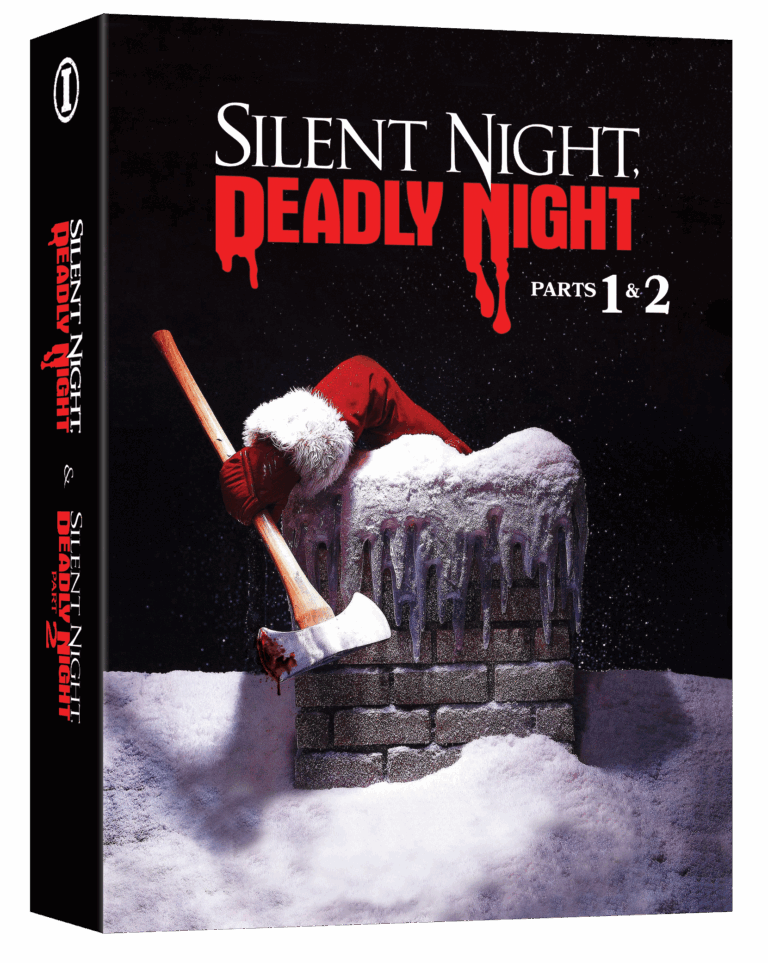 Front cover of Silent Night, Deadly Night: Parts 1 + 2 (1984/1987) [4K Ultra HD + Blu-ray + VHS] (Australian Import)