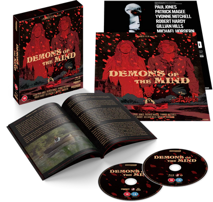Box contents of Demons Of The Mind Limited (UK Import) [4K Ultra HD + Region B Blu-ray]