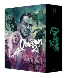 Front slipcase of Quatermass 2 Limited Collector’s Edition (UK Import) [4K Ultra HD + Region B Blu-ray]