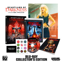 Box contents of Heartland Of Darkness [Visual Vengeance Collector's Edition] [Blu-ray]