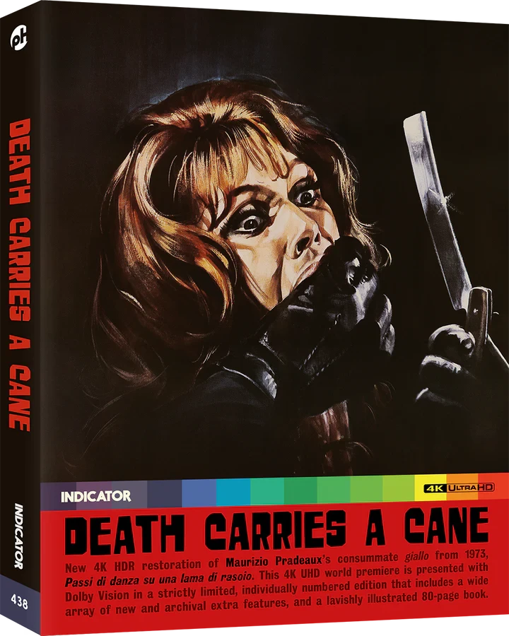 Front cover 1 of Death Carries A Cane Limited Edition (UK Import) [4K Ultra HD]
