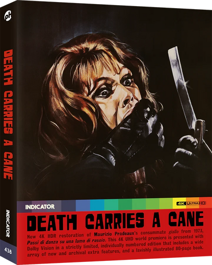 Front cover 1 of Death Carries A Cane Limited Edition (UK Import) [4K Ultra HD]