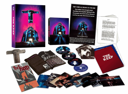 Box contents of The Keep (1983) - Cross Replica Limited Edition [4K Ultra HD +Blu-ray] (Australian Import)