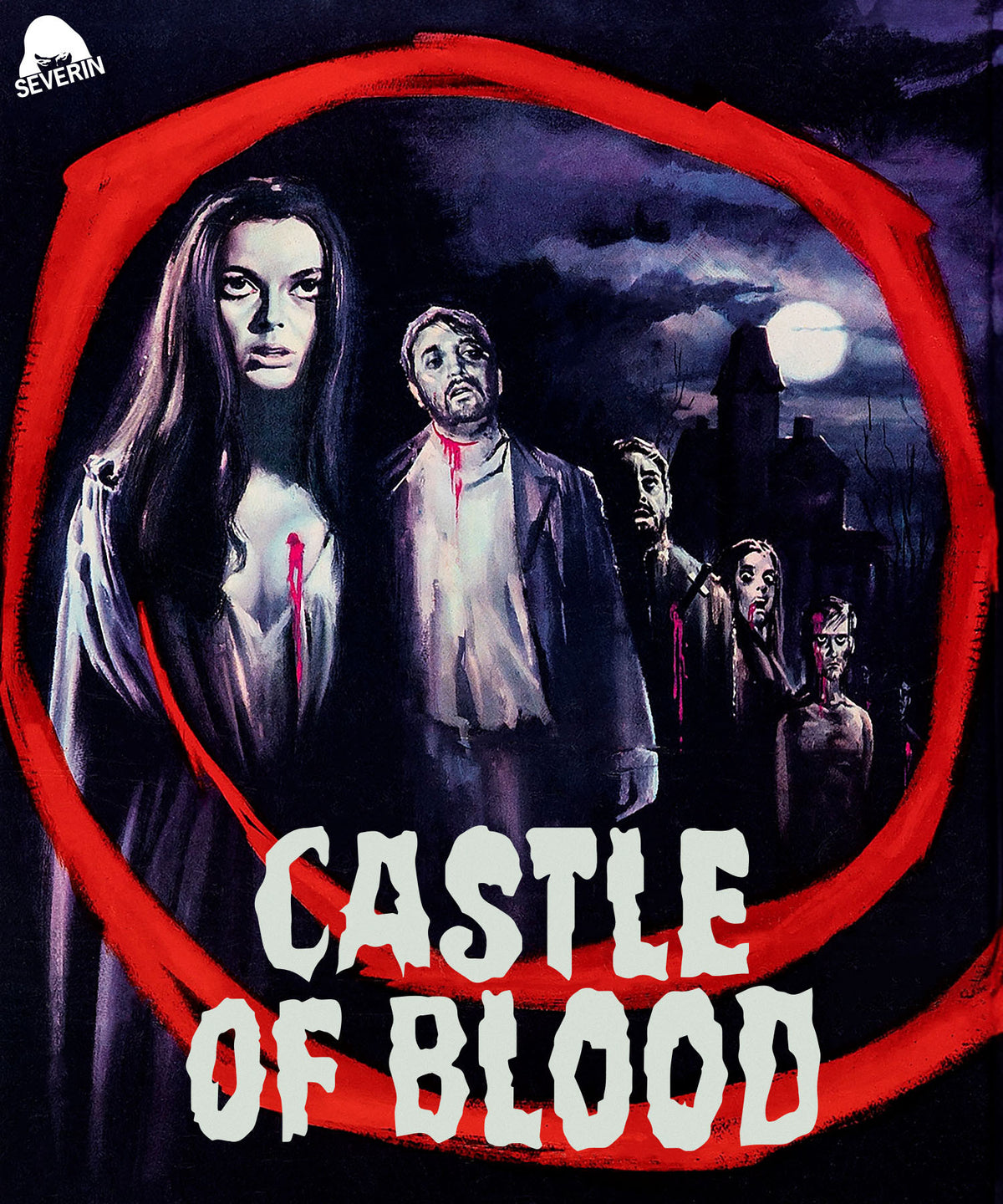 Front cover of Castle of Blood [4K Ultra HD + Blu-ray]
