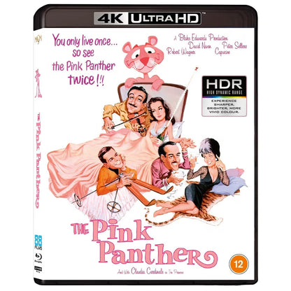 Front case of The Pink Panther Limited Edition (UK Import) [4K Ultra HD + Region B Blu-ray]