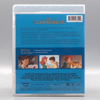 Back case of The Glassworker [Blu-ray] — OOP Slip