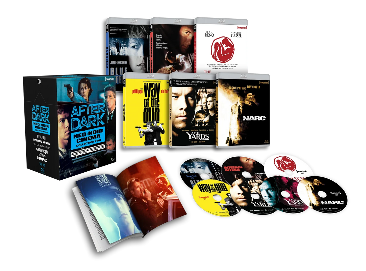 Box contents of After Dark: Neo-Noir Cinema - Collection Two Limited Edition Hardbox [Blu-ray] (Australian Import)