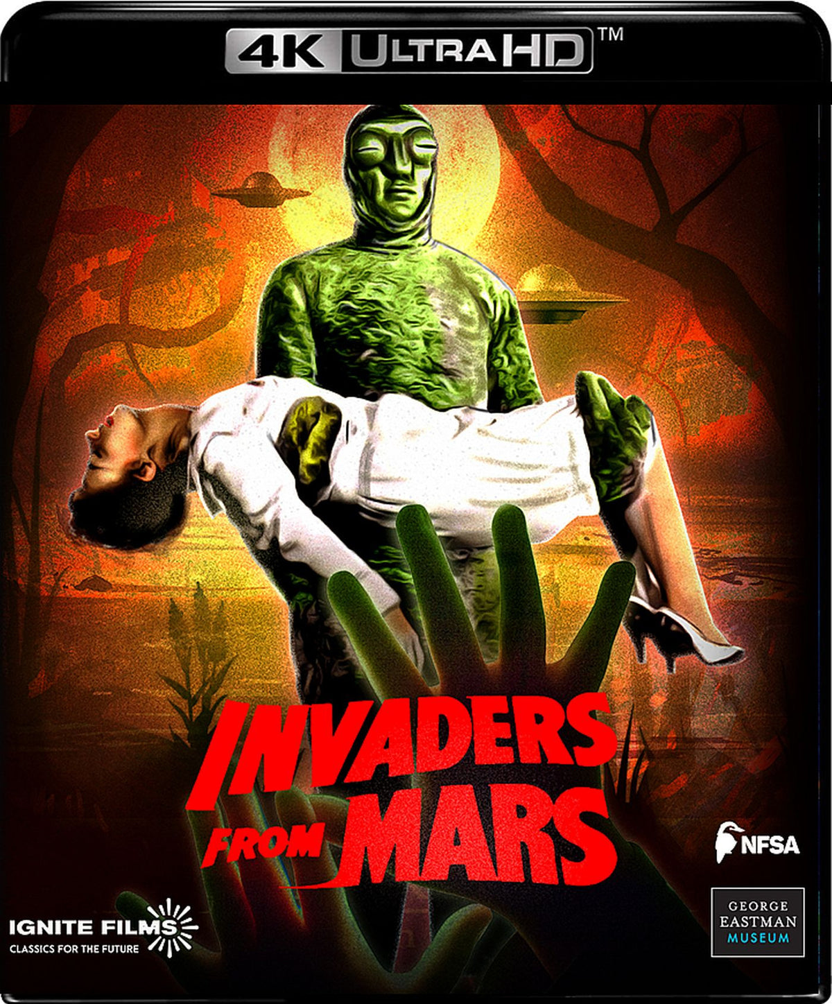 Front cover of Invaders From Mars [4K Ultra HD]