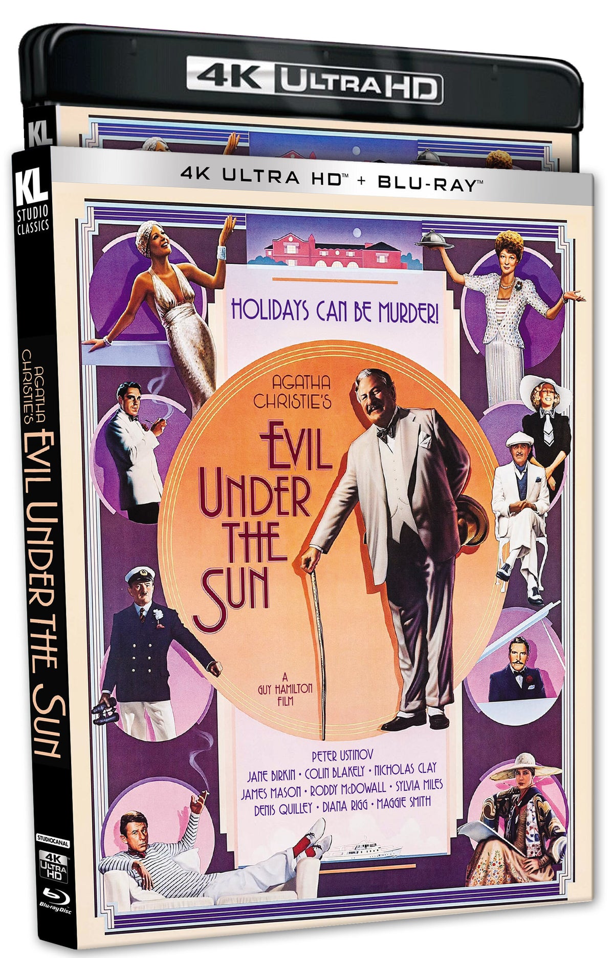 Front slipcover of Evil Under the Sun [4K Ultra HD + Blu-ray]