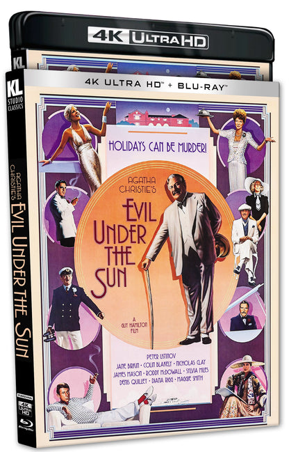 Front slipcover of Evil Under the Sun [4K Ultra HD + Blu-ray]