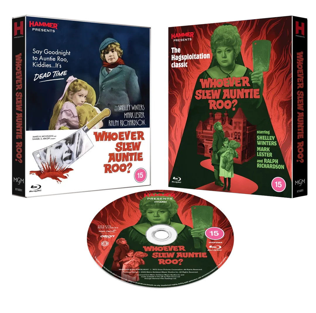 Packshot of Whoever Slew Auntie Roo? (UK Import) [Region B Blu-ray]