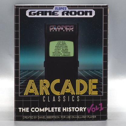 Back cover of Slopes Game Room: Arcade Classics the Complete History Vol. 1 [Blu-ray]