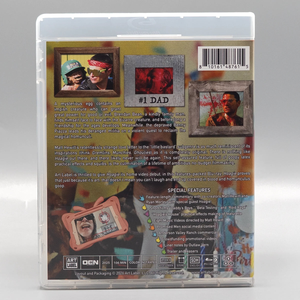 Back case of Hoagie (Standard Edition) [Blu-ray]