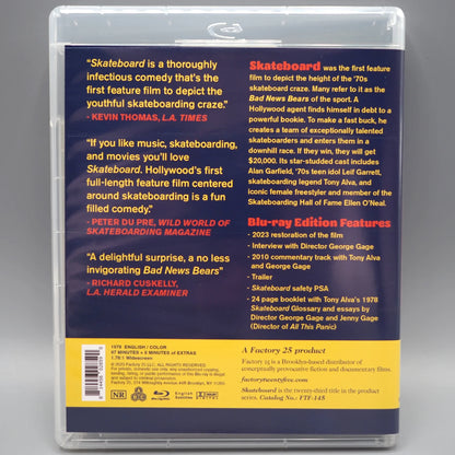 Back case of Skateboard [Blu-ray]