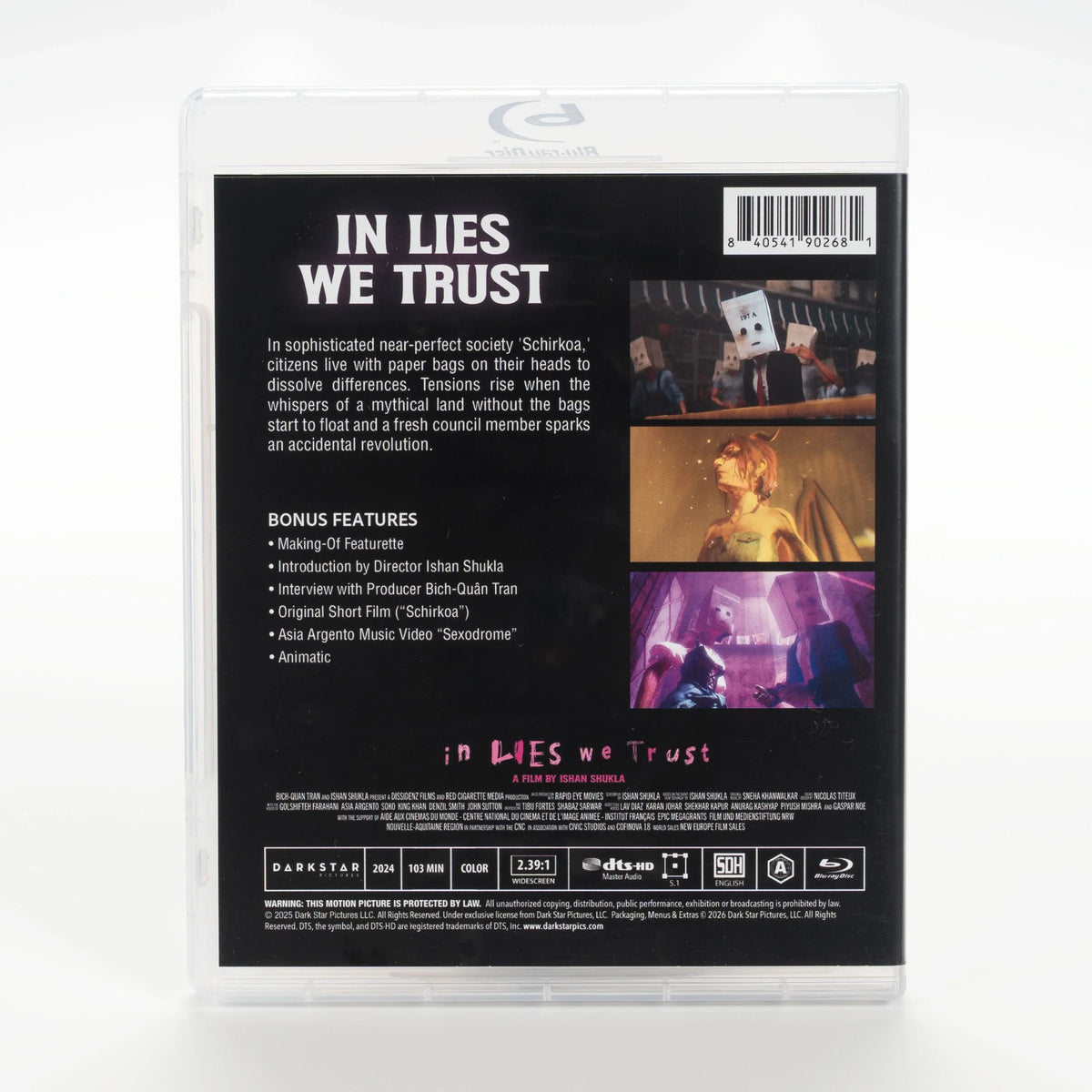 Back case of Schirkoa: In Lies We Trust [Blu-ray]