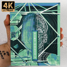 Front of deluxe magnet box of Virtuosity [4K Ultra HD + Blu-ray Set]