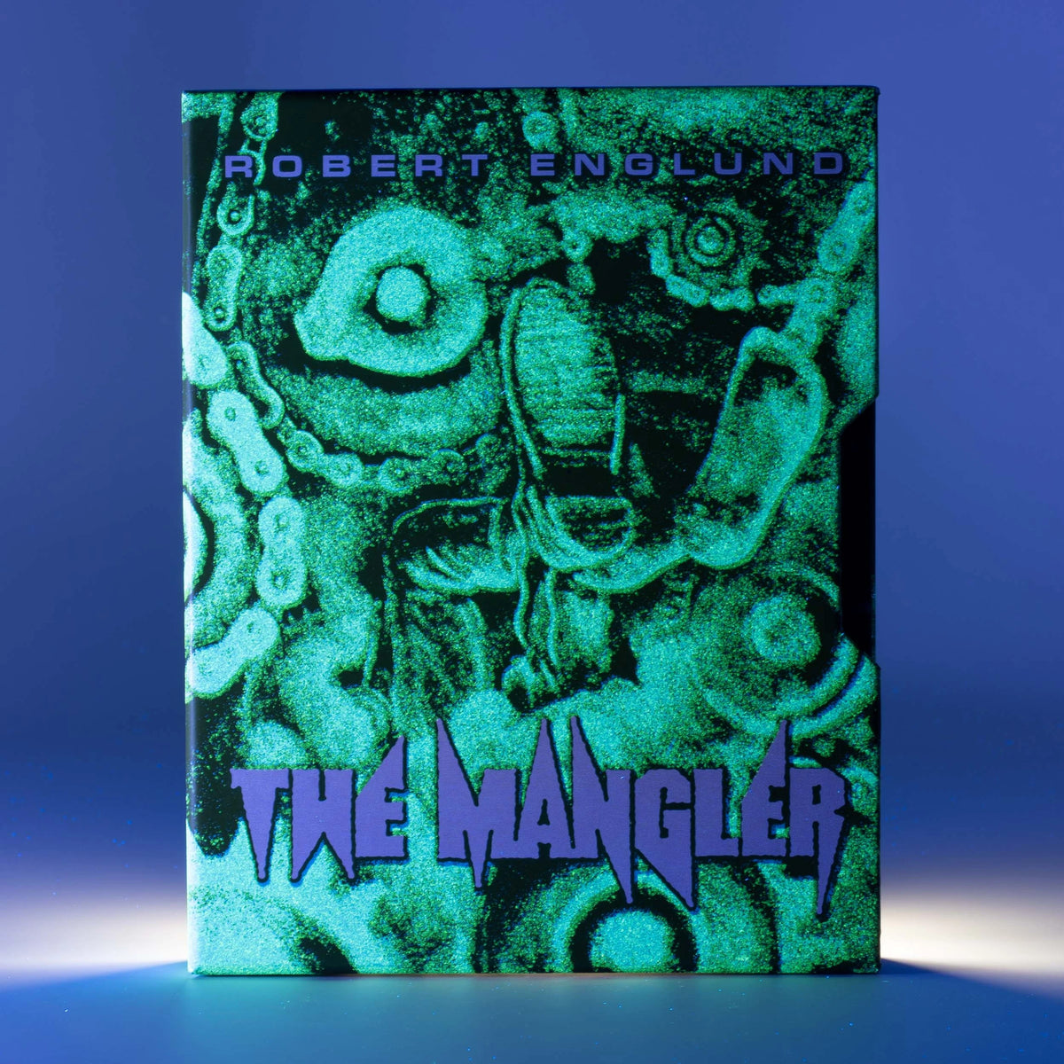 Glow front cover of The Mangler Limited Edition [4K Ultra HD + Blu-ray]