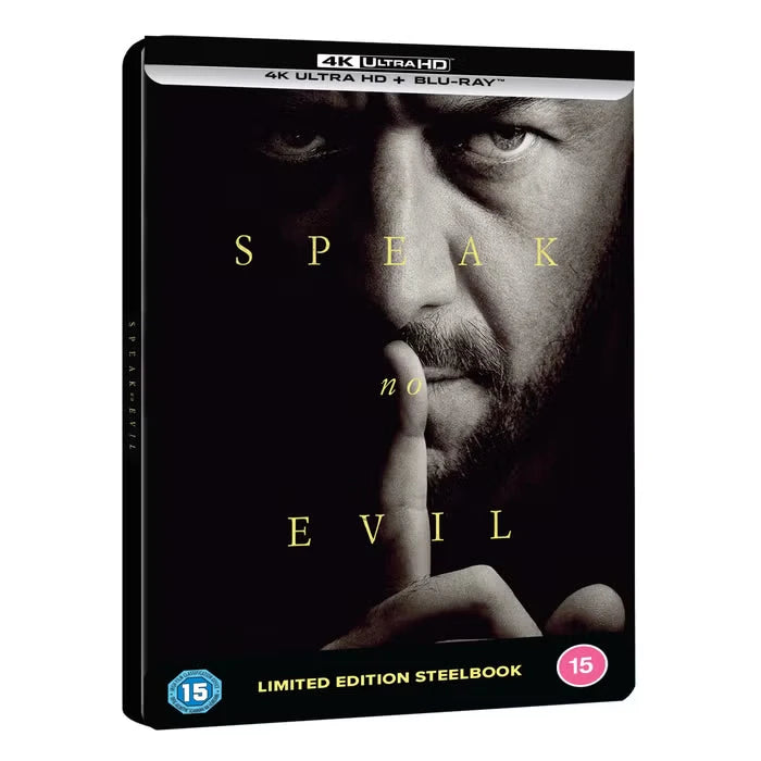 Front cover of Speak No Evil Limited Edition Steelbook (UK Import) [4K Ultra HD + Region B Blu-ray]