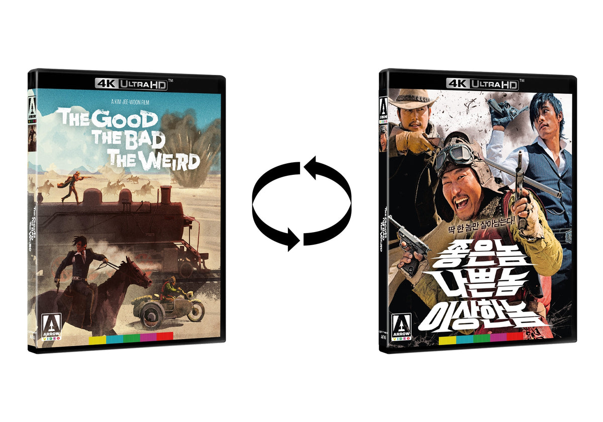 Reversible cover of The Good, The Bad, The Weird Standard Edition [4K Ultra HD]
