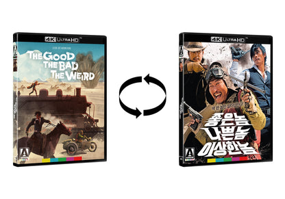Reversible cover of The Good, The Bad, The Weird Standard Edition [4K Ultra HD]