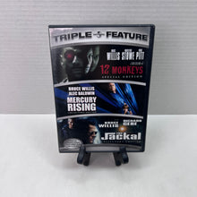 Front cover of Pre-Owned | Triple Feature: 12 Monkeys / Mercury Rising / The Jackal [DVD]