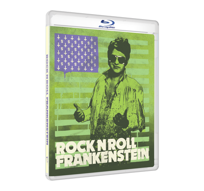 Front case of artwork of Rock N Roll Frankenstein [Region Free Blu-ray]