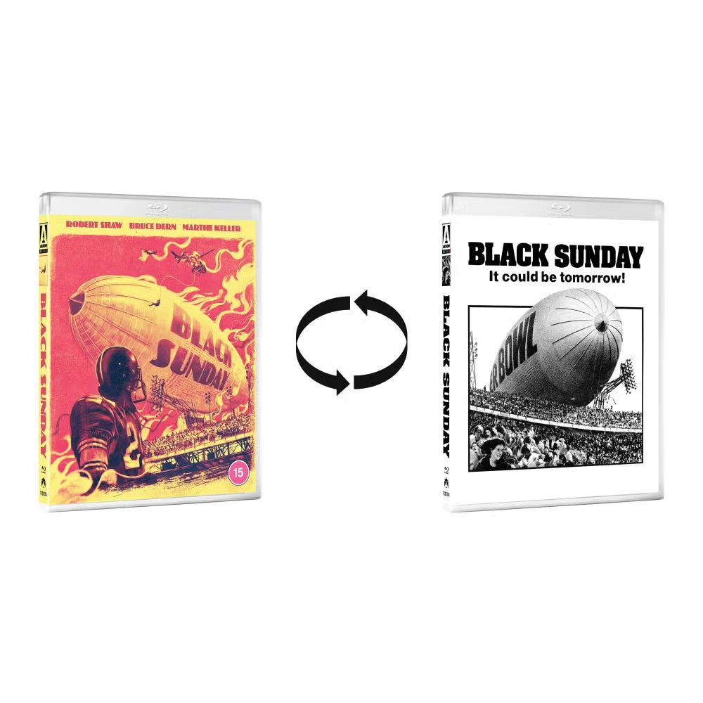 Reversible slipcover of Black Sunday [Limited Edition] (UK Import) [Region B Blu-ray]