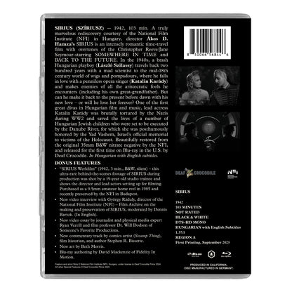 Back cover of Sirius [Blu-ray]