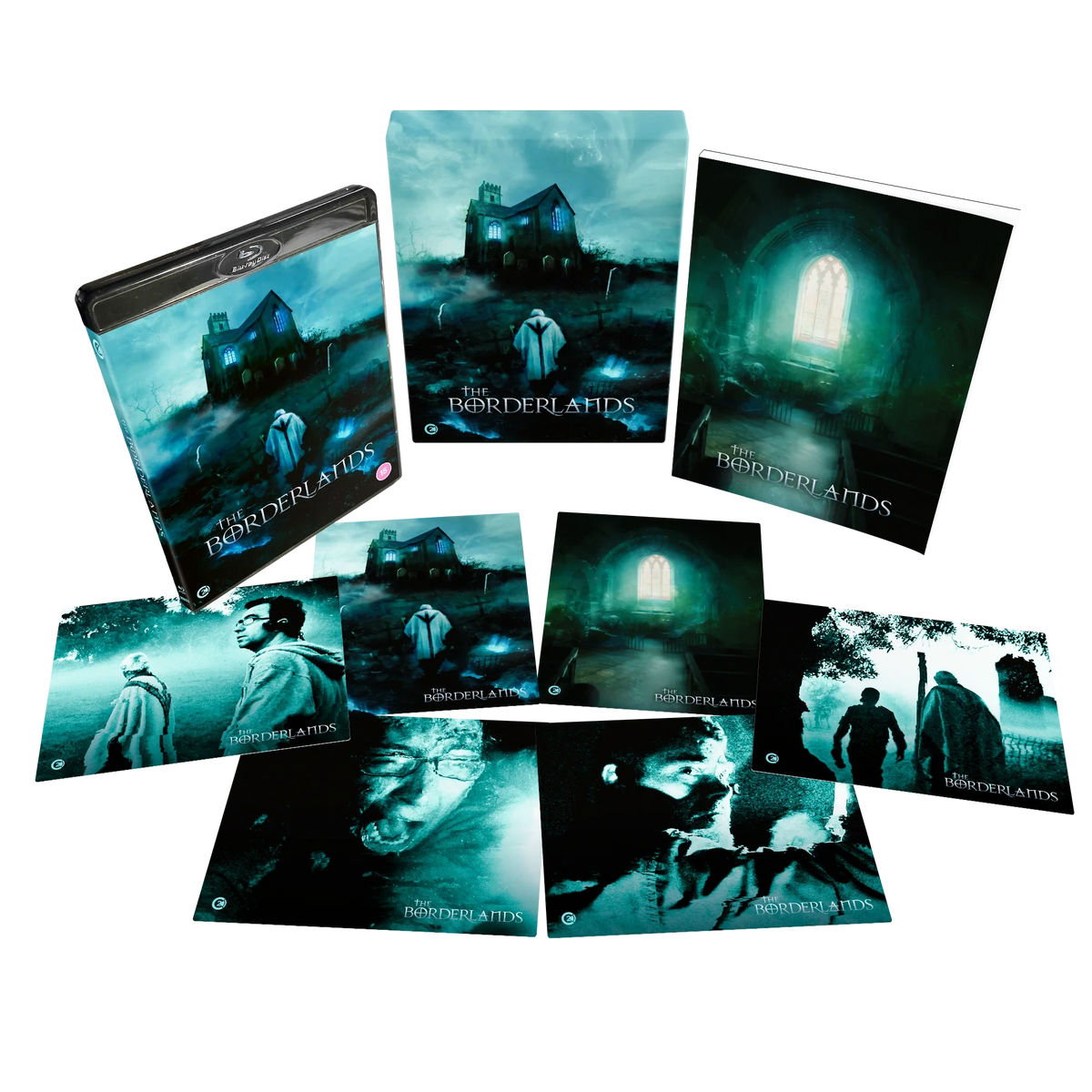 Box contents of The Borderlands (aka Final Prayer Limited Edition (UK Import) [Region Free Blu-ray]
